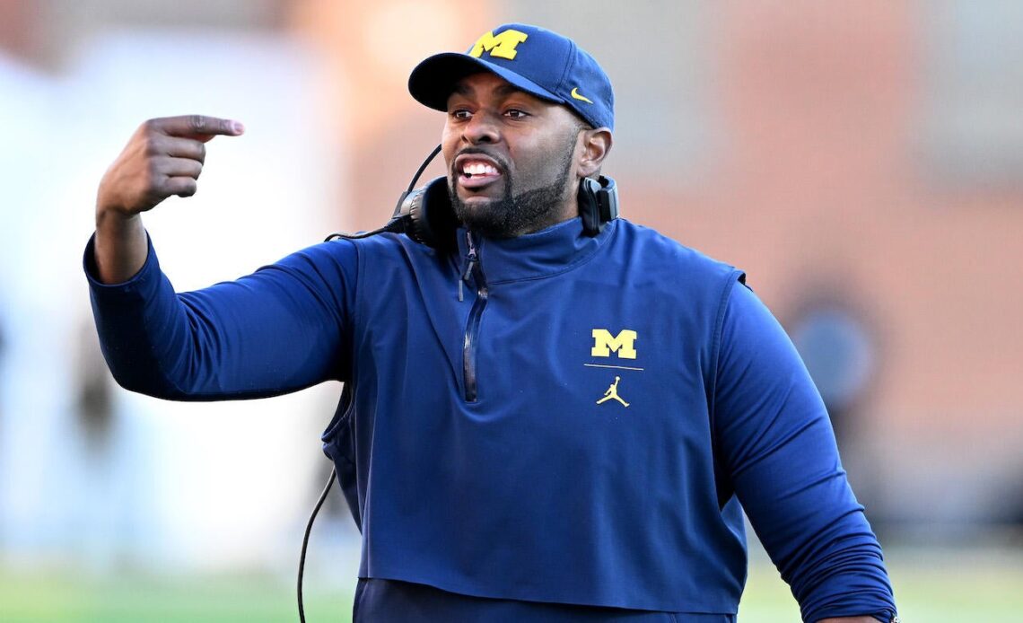 Michigan promotes Sherrone Moore: Wolverines elevate offensive coordinator to replace Jim Harbaugh as coach