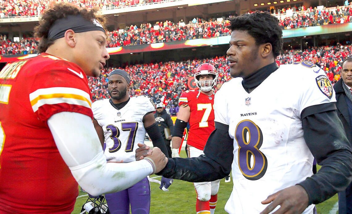 Patrick Mahomes vs. Lamar Jackson: Is the Ravens' QB the real toughest rival for Chiefs' champ?