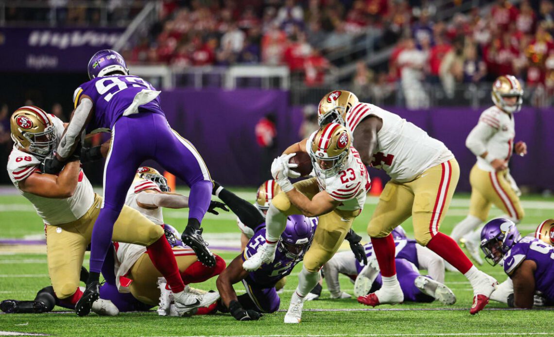 San Francisco 49ers vs. Minnesota Vikings Game Images (Week 7)