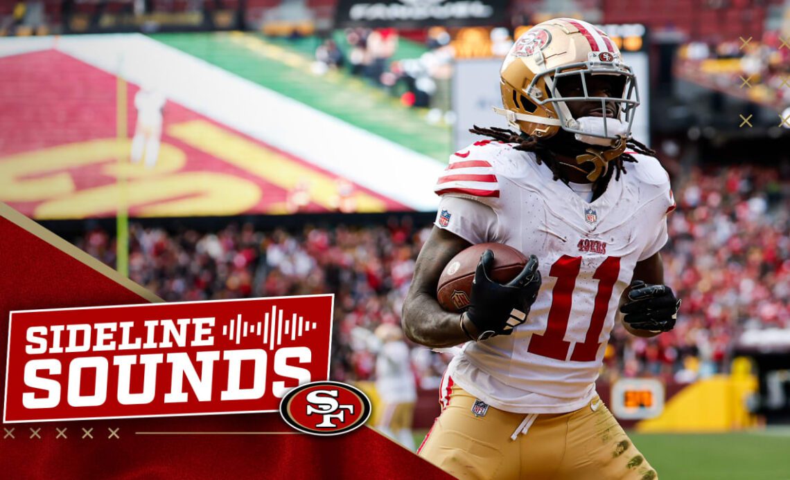 Sideline Sounds from the 49ers Week 17 Win Over the Commanders