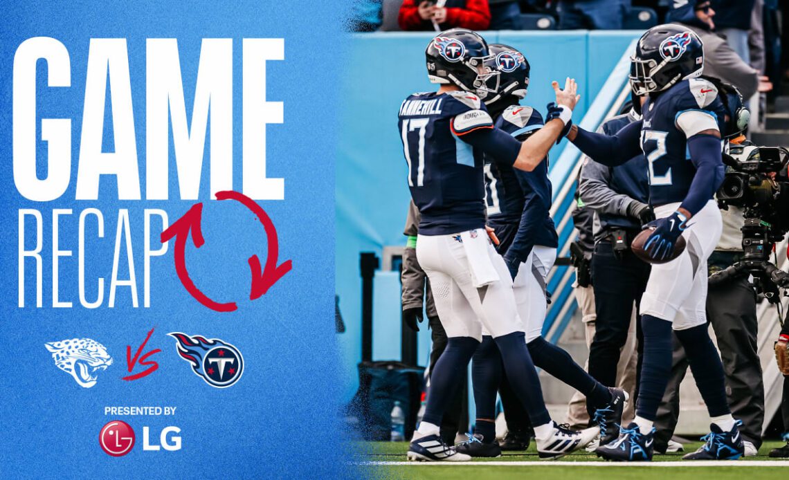 Titans End Season With 28-20 Win Over the Jaguars