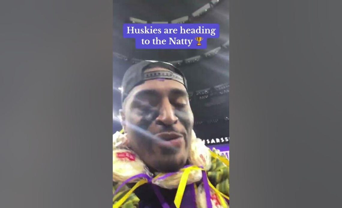 Washington is heading to the Natty 🏆