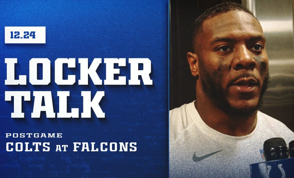 Week 16 Locker Talk Colts at Falcons postgame: Zaire Franklin and Kylen Granson