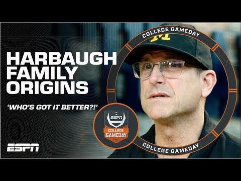 Who’s got it better than us?! The competitive nature of Jim Harbaugh | College GameDay