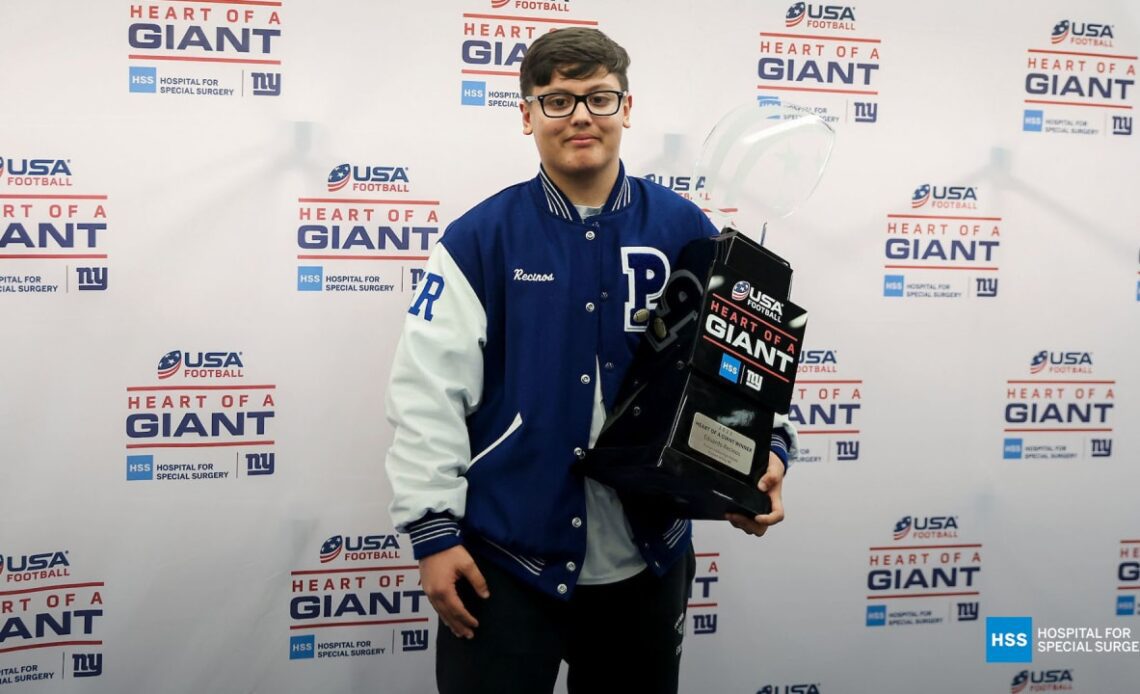 2023 Heart of a Giant Award Recipient: Eduardo Recinos