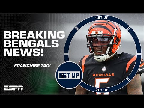 🚨 BREAKING NEWS 🚨 Bengals place franchise tag on Tee Higgins | Get Up