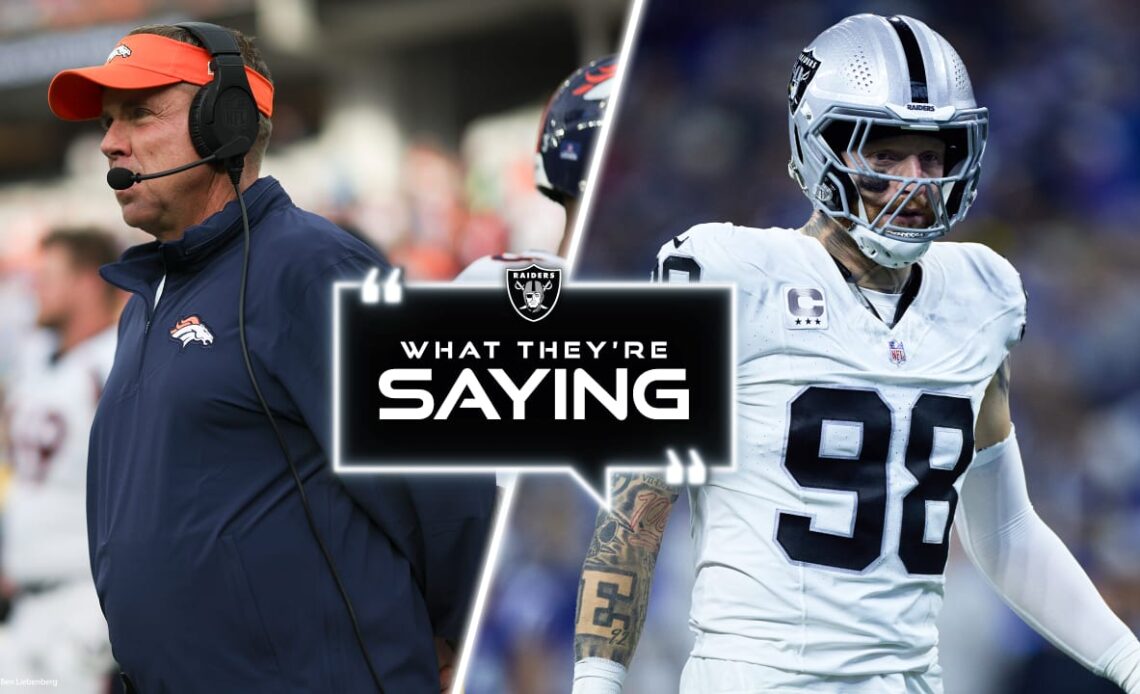 Broncos 'can't speak highly enough' of Maxx Crosby