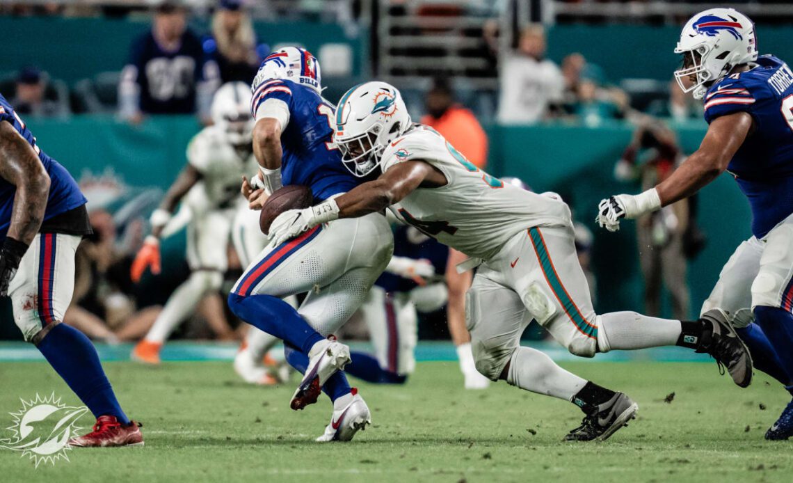 Can't-Miss Play: Christian Wilkins Forces Strip-Sack Fumble on Josh Allen