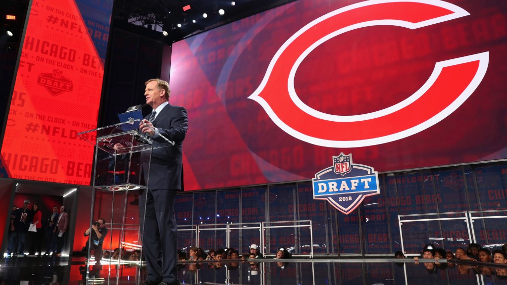 Chicago Bears pass on a QB in Cynthia Frelund’s first NFL mock draft