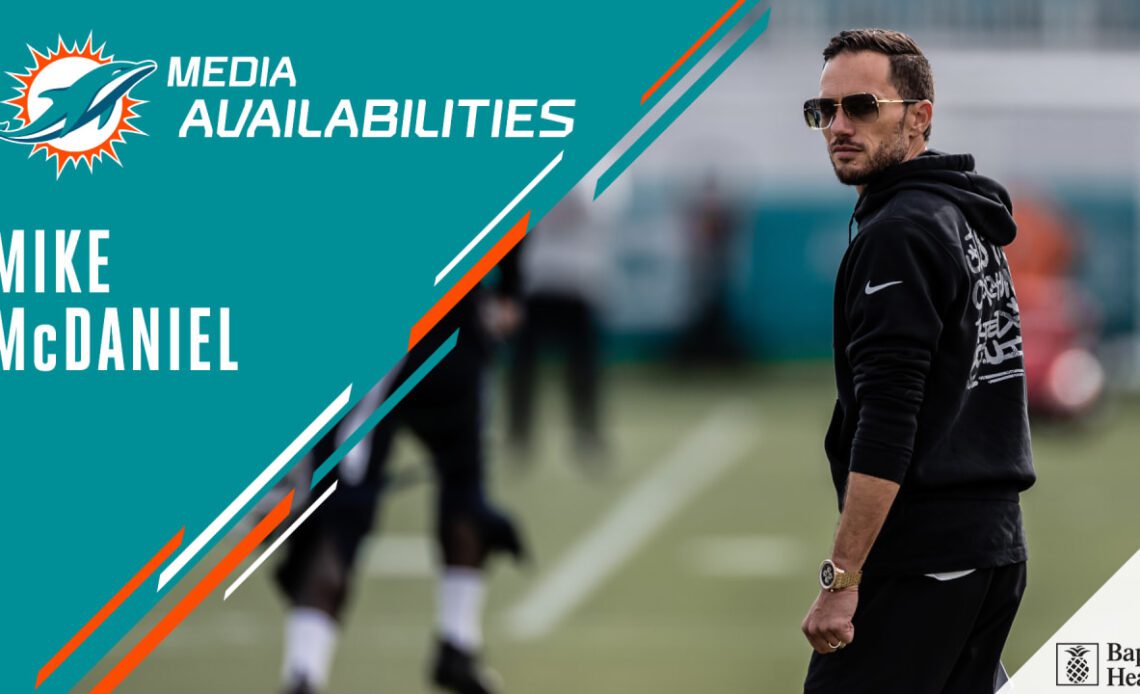 Coach McDaniel on the Team Ahead of Week 18 vs. Bills