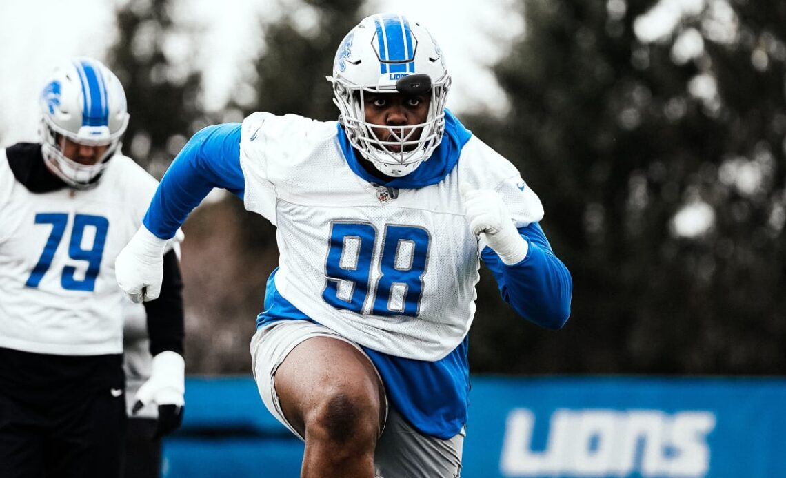 Detroit Lions DL Brodric Martin looking to take next step in his development