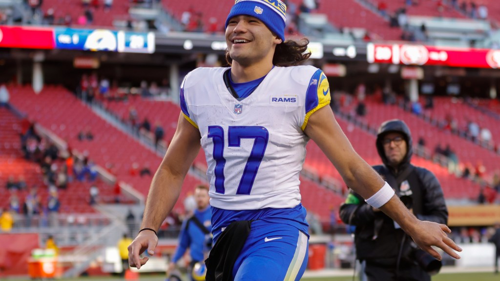 Get a first-person view of Puka Nacua practicing at the Pro Bowl Games