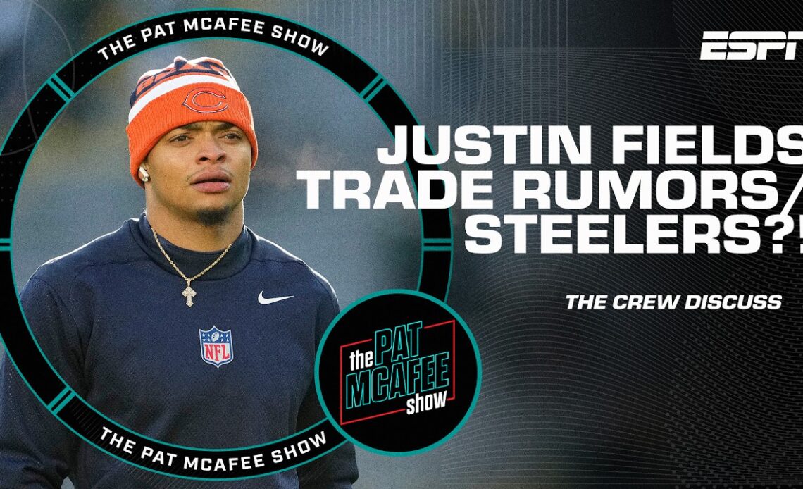 Is Arthur Smith eyeing Justin Fields for the STEELERS?! 👀 | The Pat McAfee Show