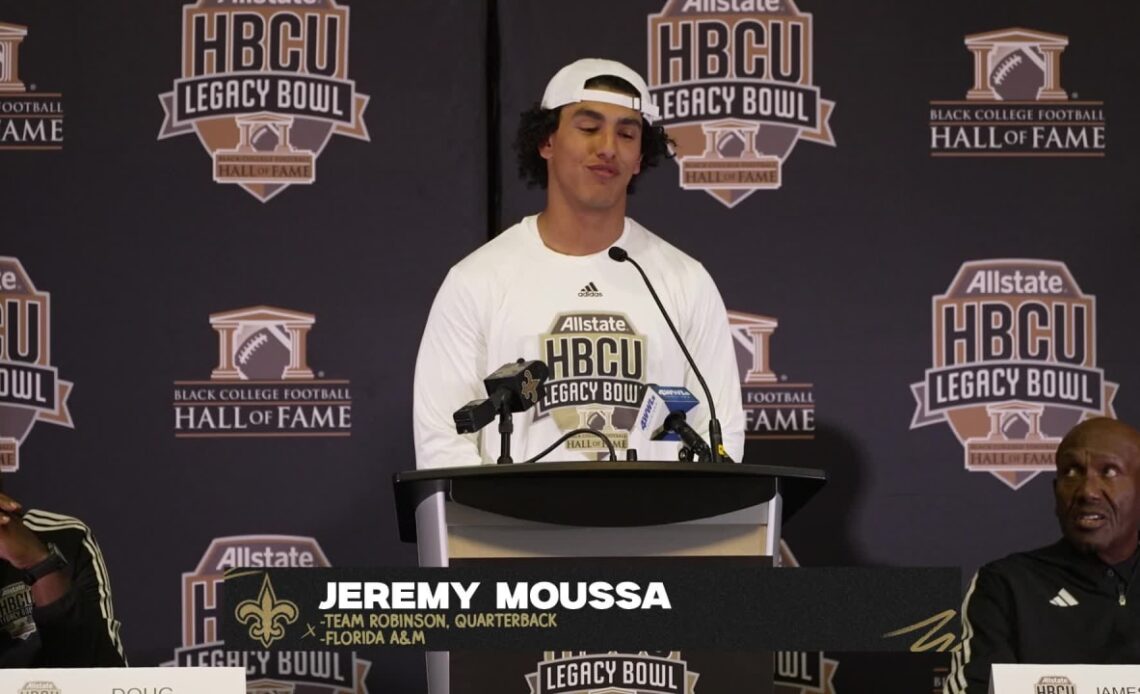 Jeremy Moussa 2024 HBCU Legacy Bowl Press Conference VCP Football