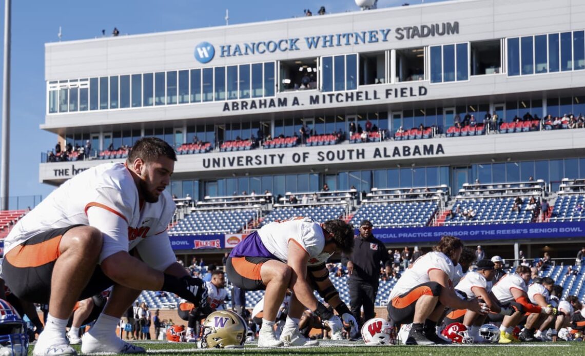 Matt Groh and Camren Williams Detail the Process for the Patriots Scouting Department at the Senior Bowl
