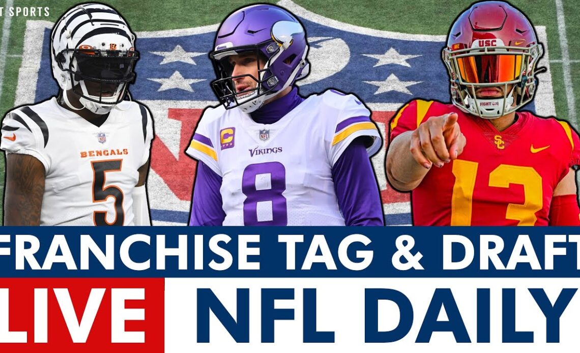 NFL Rumors, Franchise Tag Candidates, Tee Higgins, Saquon Barkley, Kirk Cousins, 2024 NFL Mock Draft