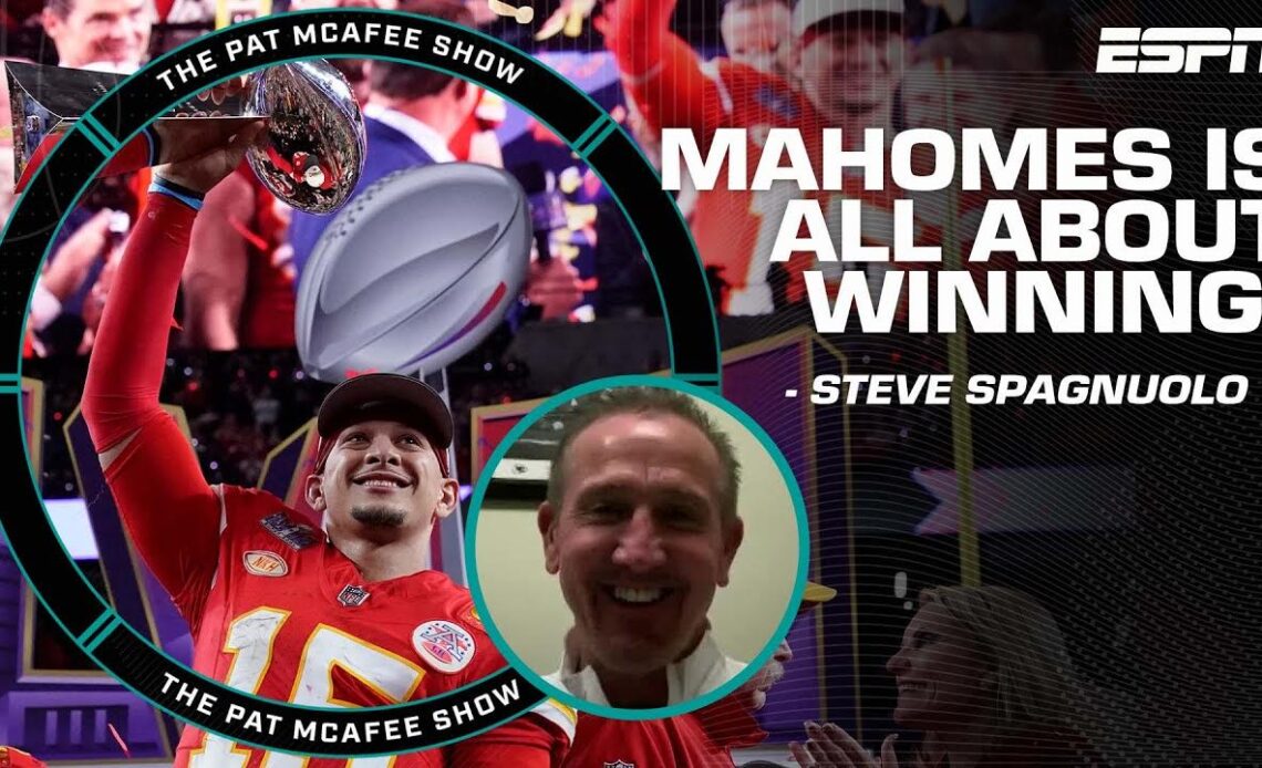 Patrick Mahomes is a team guy, he's all about winning! - Steve Spagnuolo | The Pat McAfee Show