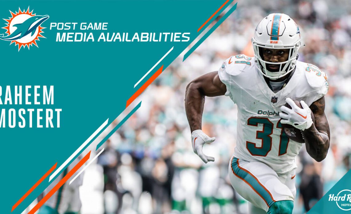 Raheem Mostert on Breaking Two Dolphins Records