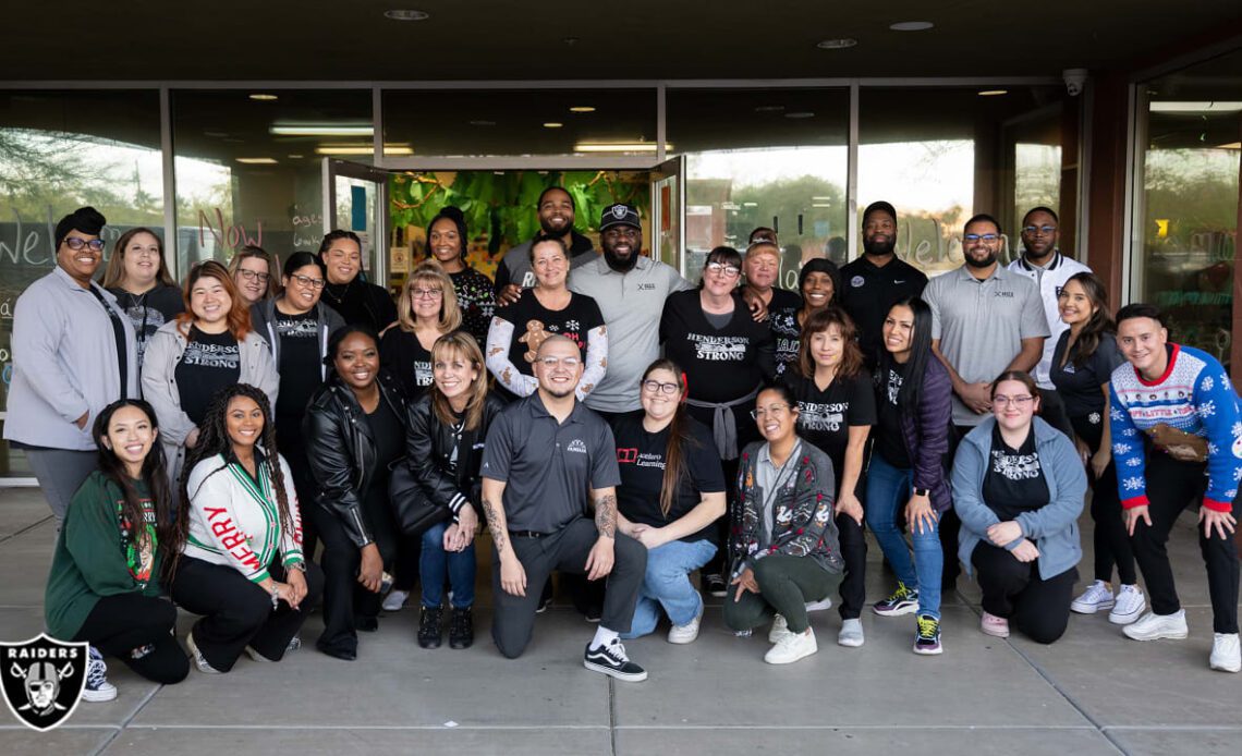 Raiders donate to Acelero Learning Center