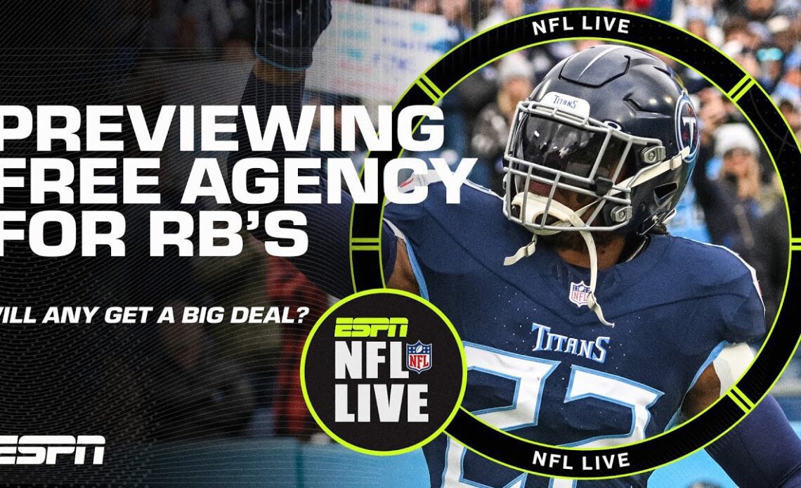 Will the RB market pick up during this free agency period? | NFL Live