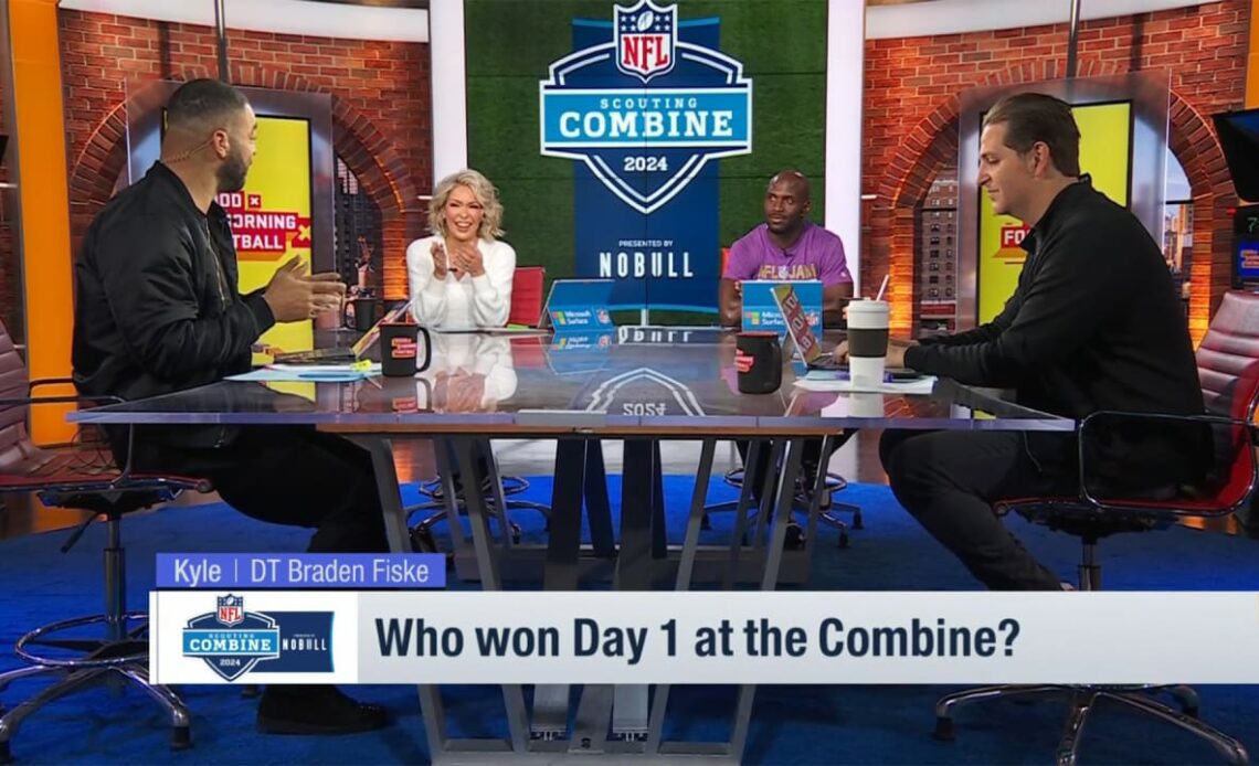 'GMFB': Who won Day 1 at the 2024 NFL Scouting Combine?