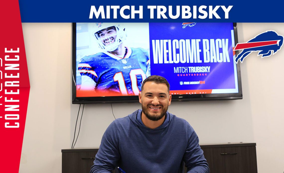 Mitch Trubisky: "Happy To Be Back" | Buffalo Bills