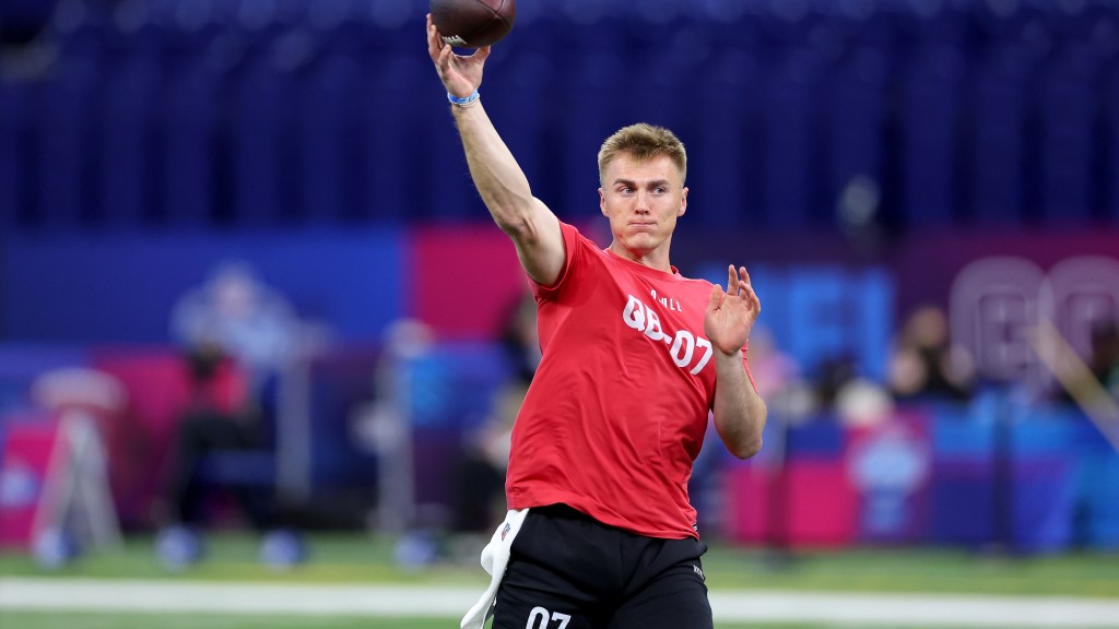 2024 NFL Scouting Combine highlights: QBs complete passing drills