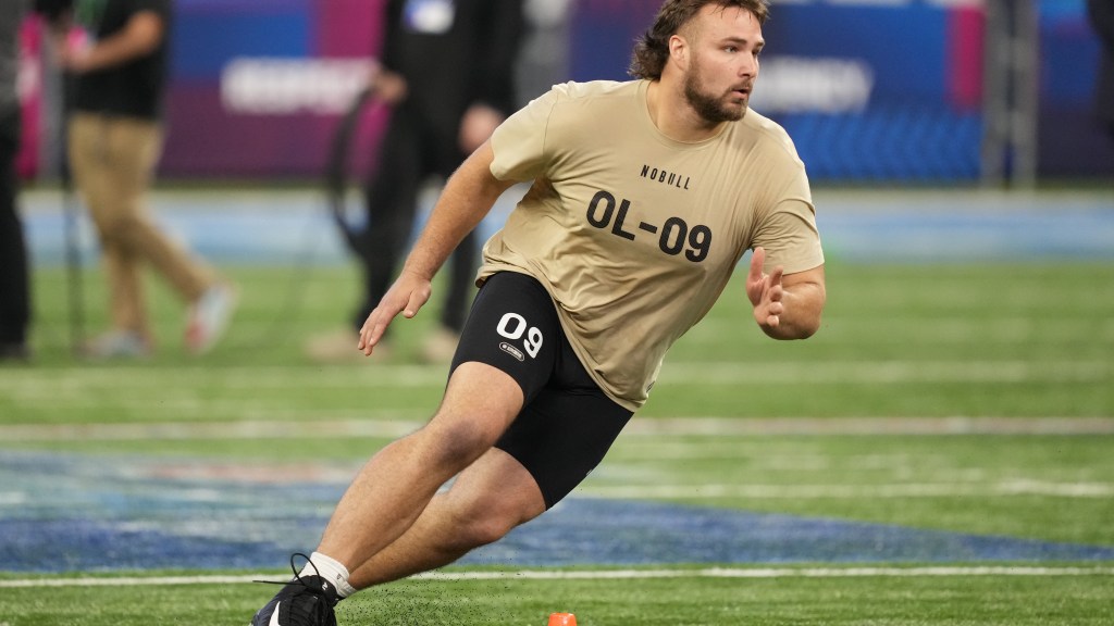 Badgers Tanor Bortolini broke NFL combine records