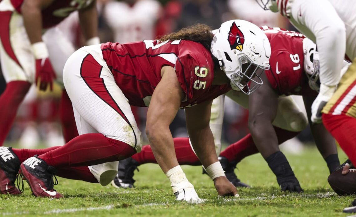 Best Photos of DL Leki Fotu During His Career with the Cardinals