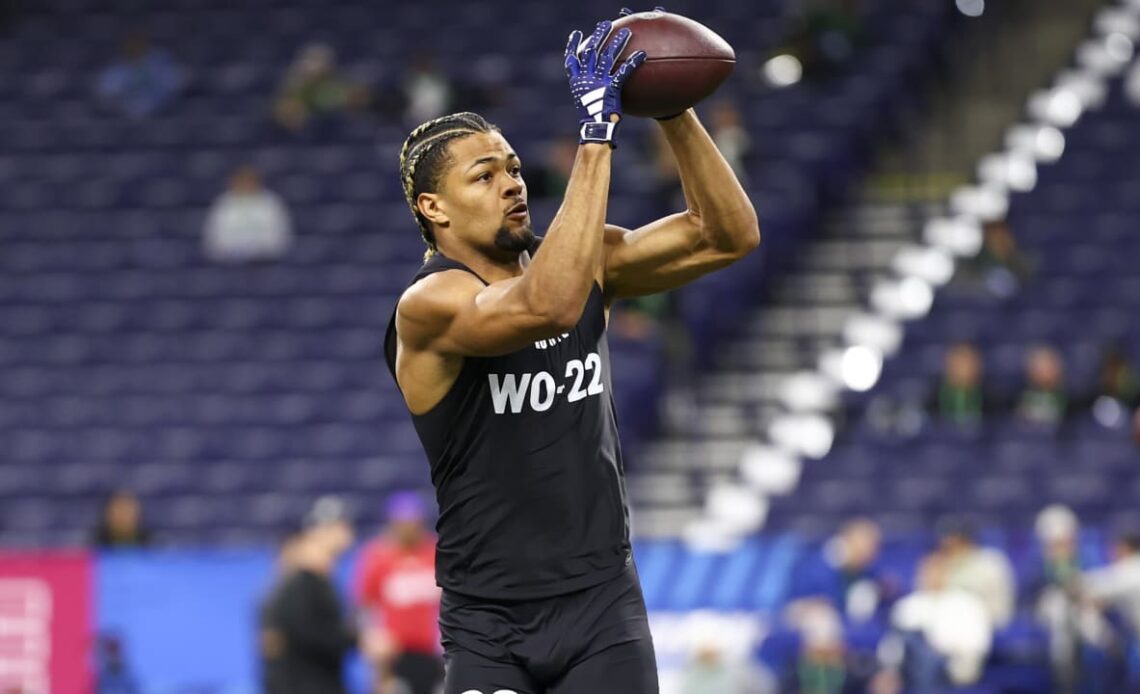 Best of Wide Receiver Workouts at the 2024 NFL Scouting Combine