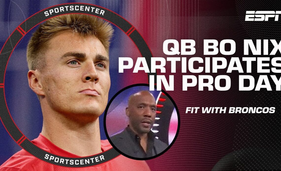 Bo Nix FITS THE BILL for the Denver Broncos! - Louis Riddick | SportsCenter