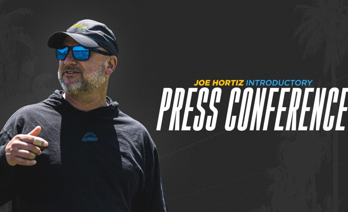 Chargers GM Joe Hortiz's Introductory Press Conference