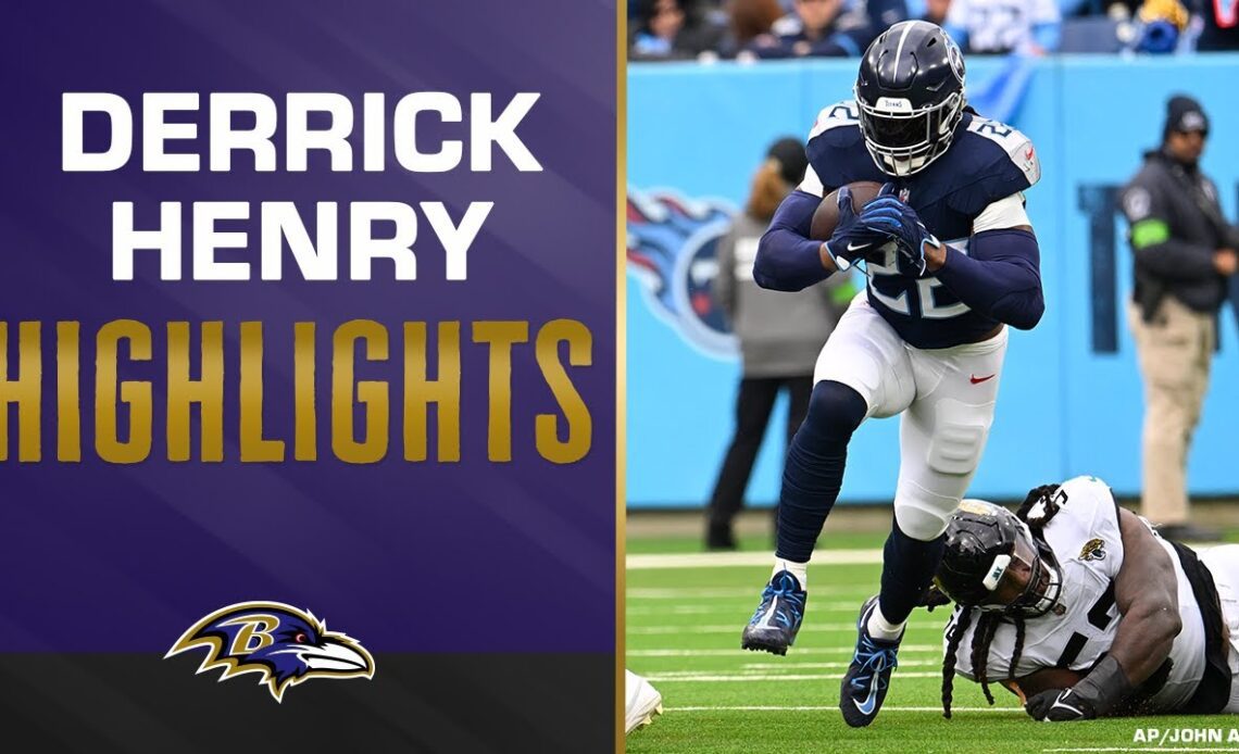 Derrick Henry's Top Career Plays | Baltimore Ravens