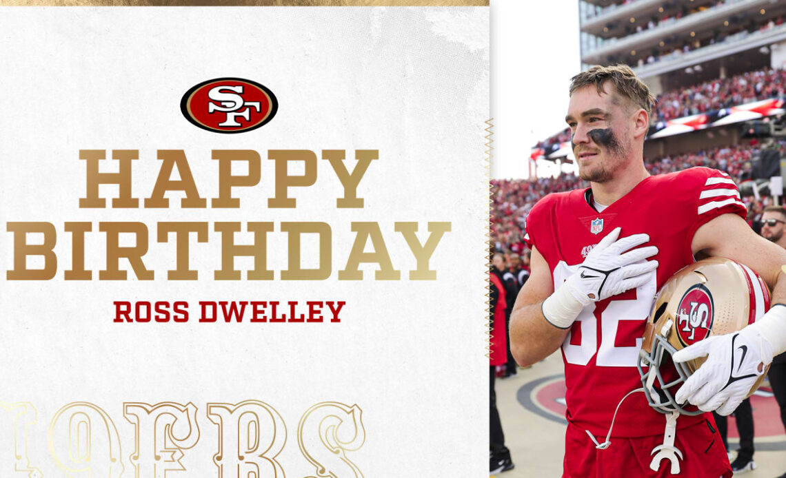 Happy Birthday to Ross Dwelley!