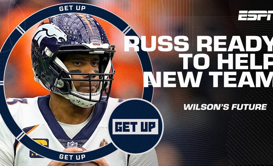 How Russell Wilson is ready to help his new team in a BIG WAY 😯 | Get Up