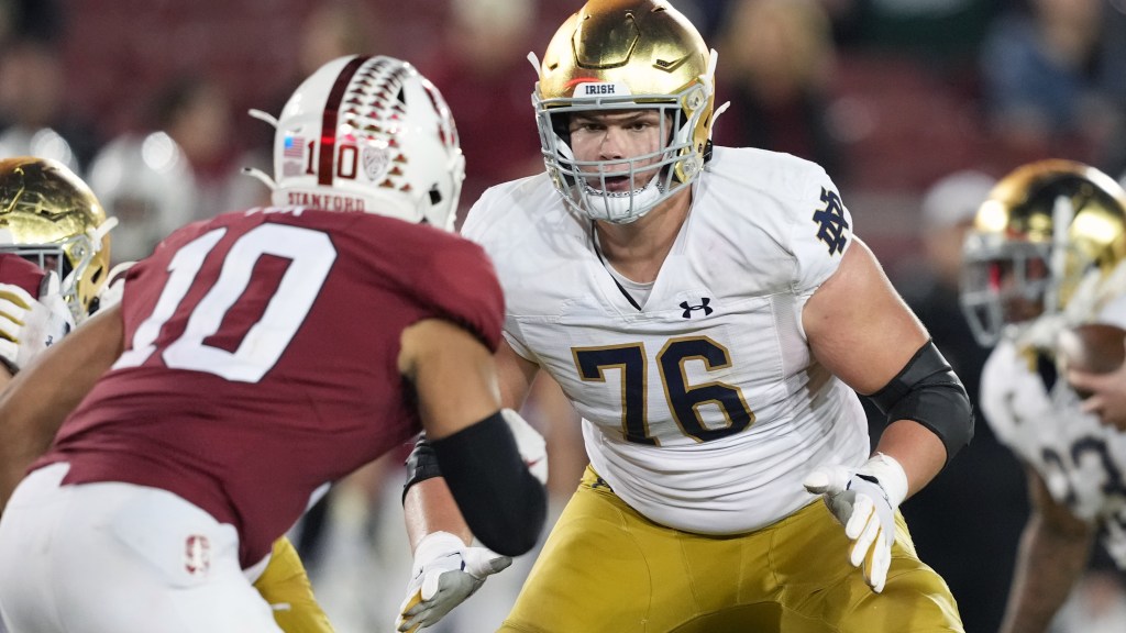 Joe Alt named a perfect fit for Tennessee Titans in 2024 NFL draft
