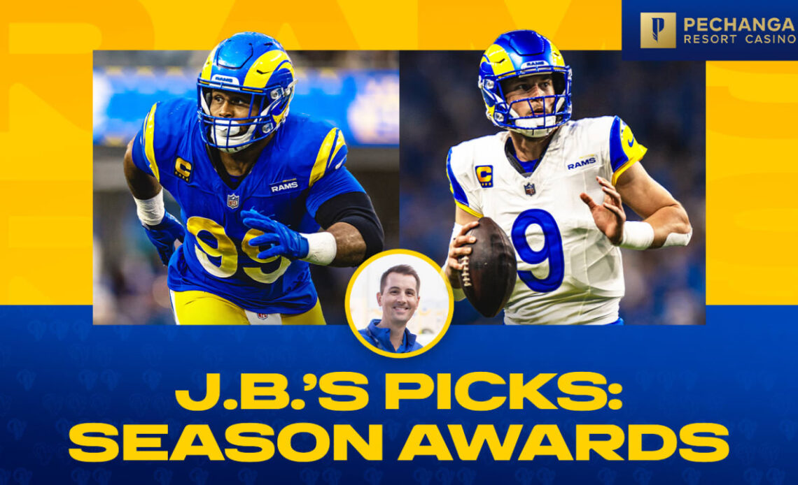 Los Angeles Rams 2023 End of Season Awards | J.B.’s Picks: Season Awards