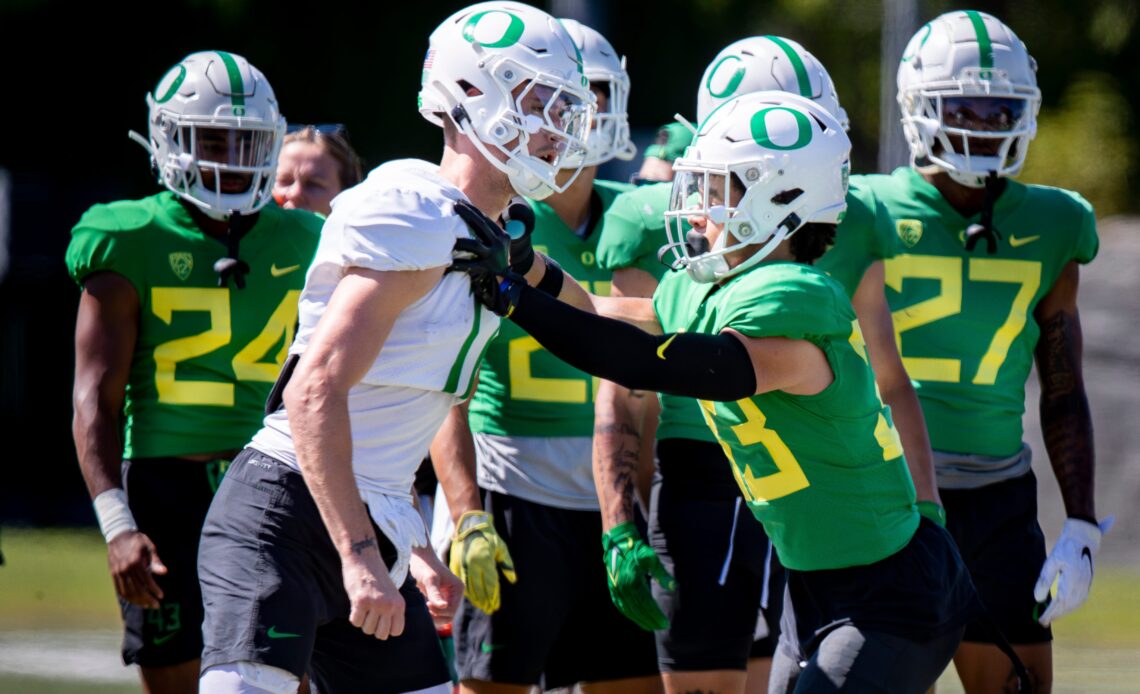 News and notes from the Ducks’ second spring practice