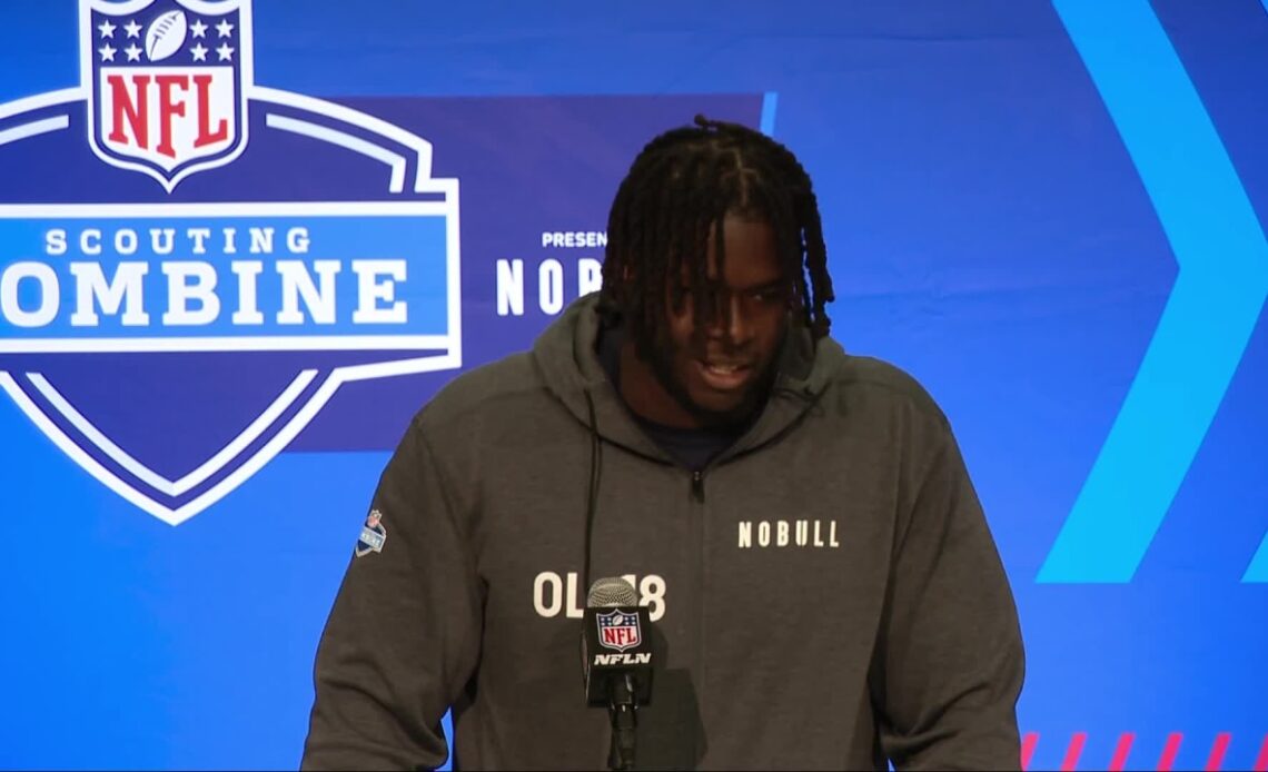 OT Olu Fashanu (Penn State) NFL Combine Press Conference