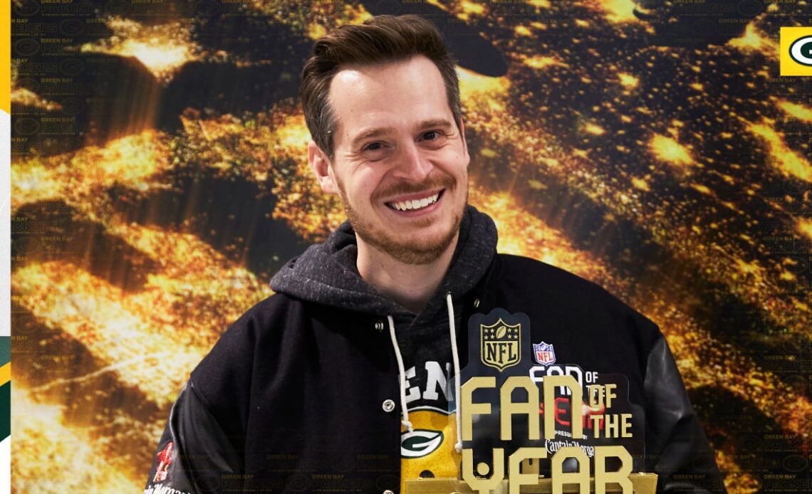 Tom Grossi wins NFL Fan of the Year
