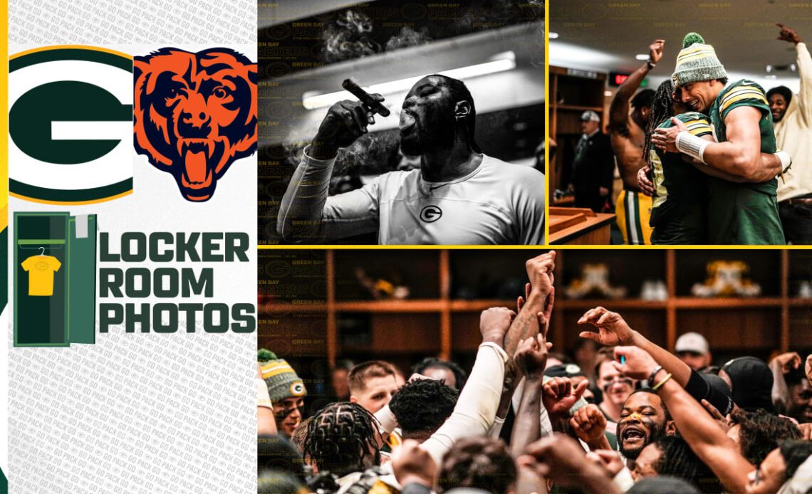 Victory Photos: Inside The Packers' Locker Room After Clinching Playoff ...