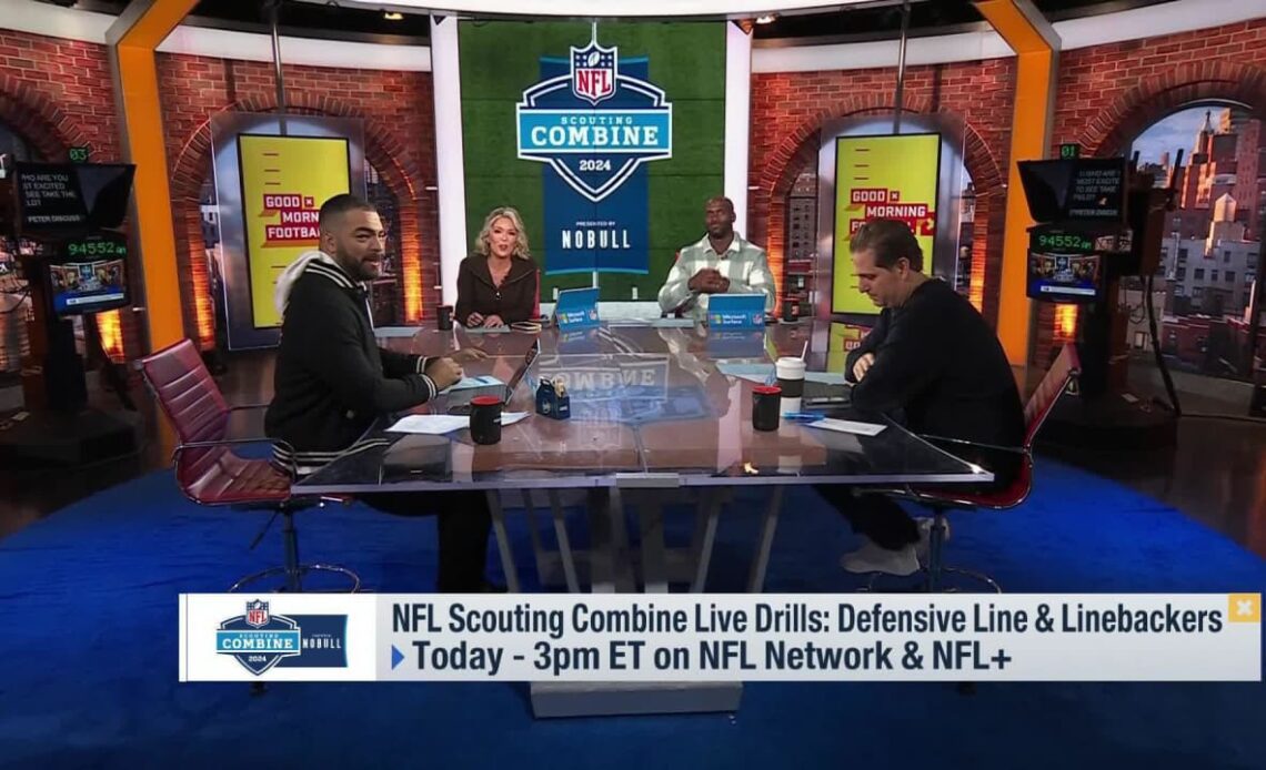 Which Prospect Are You Most Excited To Watch Today At The NFL Combine? 'GMFB'