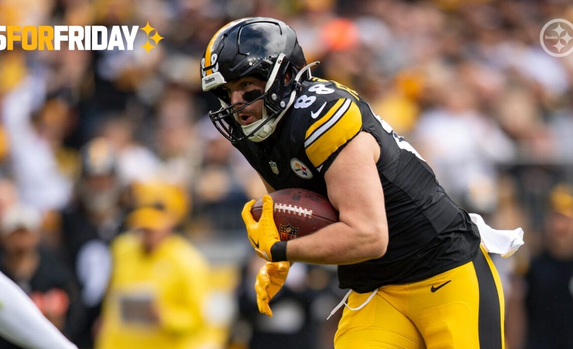 5 for Friday: Second receiving option might already be on roster
