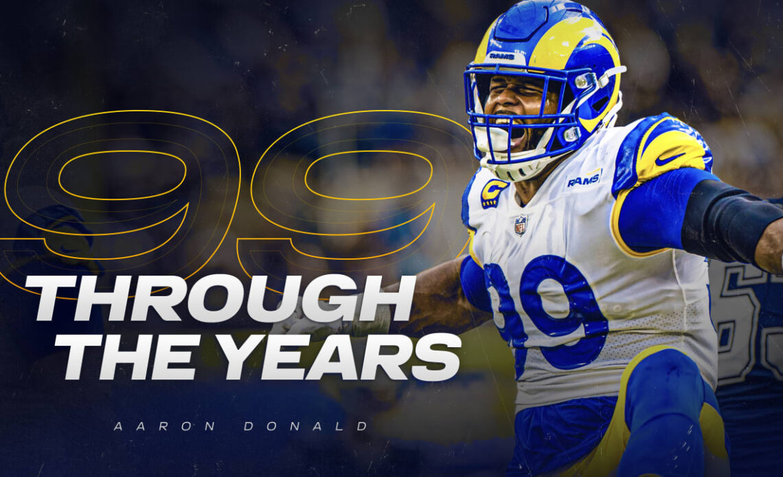 Aaron Donald's Career Through the Years