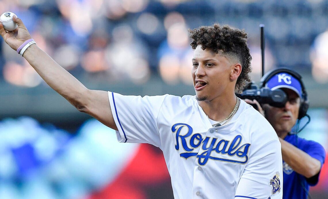 Chiefs' Patrick Mahomes wants to participate in spring training with the Royals; Andy Reid has one request