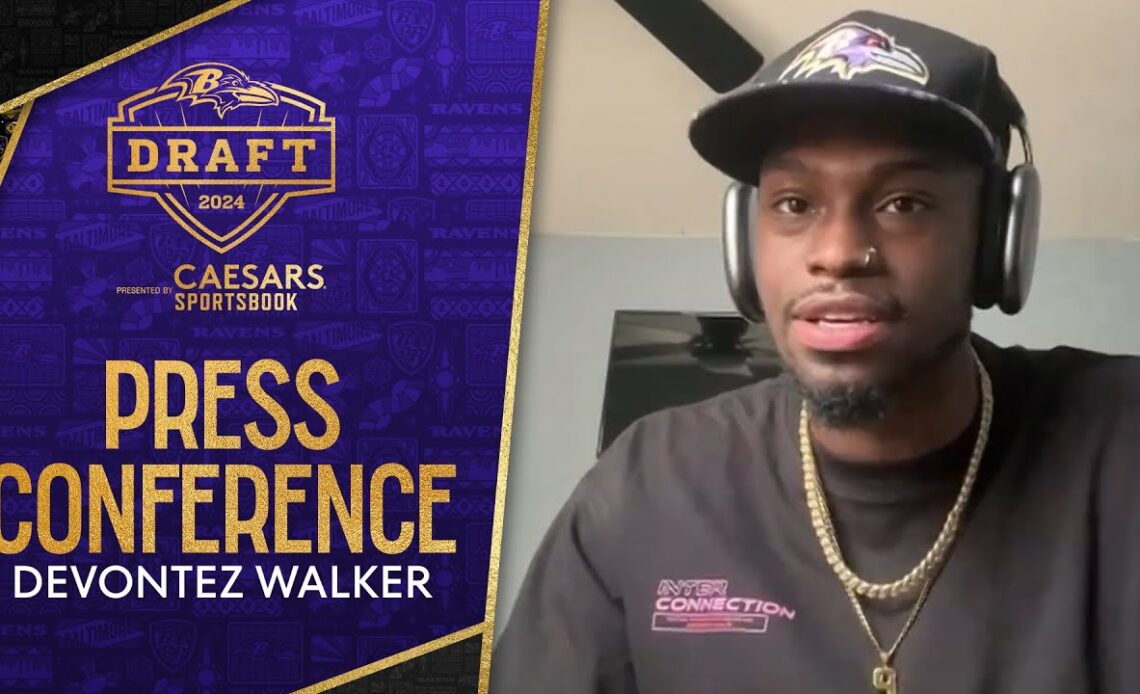 Devontez Walker Introductory Presser | Baltimore Ravens