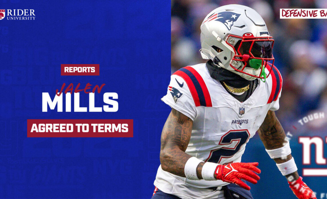 Giants agree to terms with DB Jalen Mills