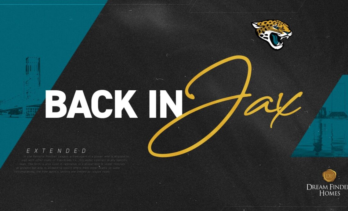 Jacksonville Jaguars Sign Three Players To Contract Extensions Ahead of 2024 League Year