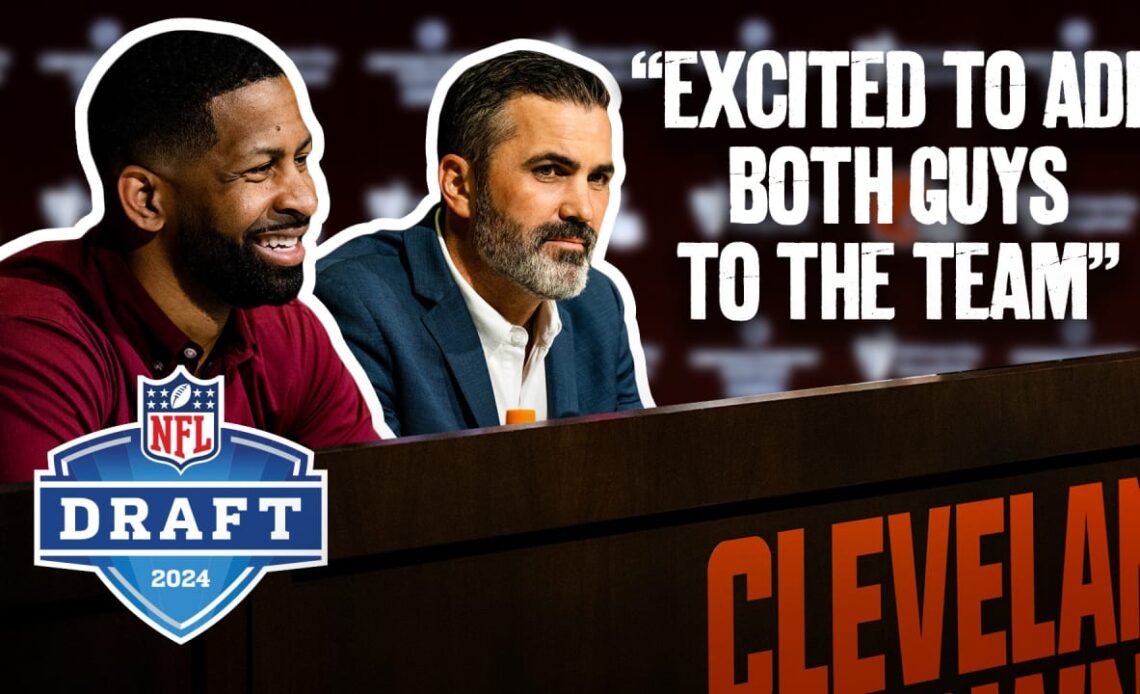 Kevin Stefanski & Andrew Berry: "Excited to add both guys to the team"