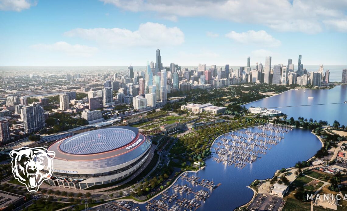 PHOTOS: Bears' stadium project in Chicago